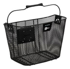 CESTA ARAME 35X25X26,5CM PRETA ENGATE RÁPIDO COM ALÇA