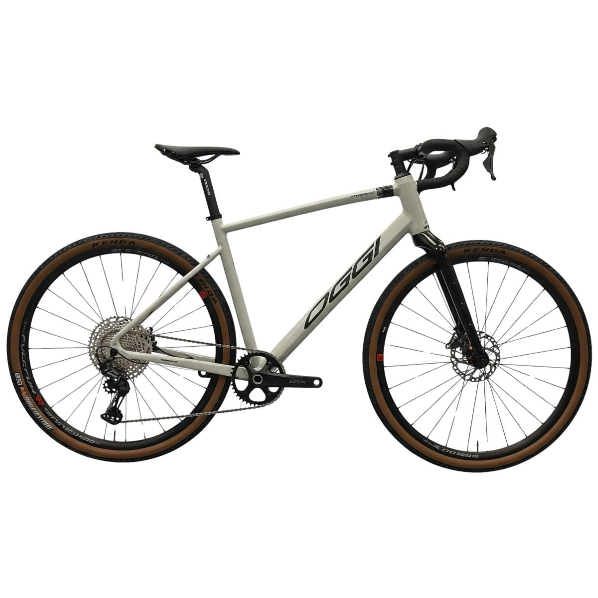 BICICLETA GRAVEL OGGI TRIBALE SHIMANO GRX 12V FREIO HID TAM M