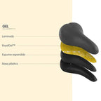 SELIM SELLE ROYAL NEW MOLISE GEL - PRETO