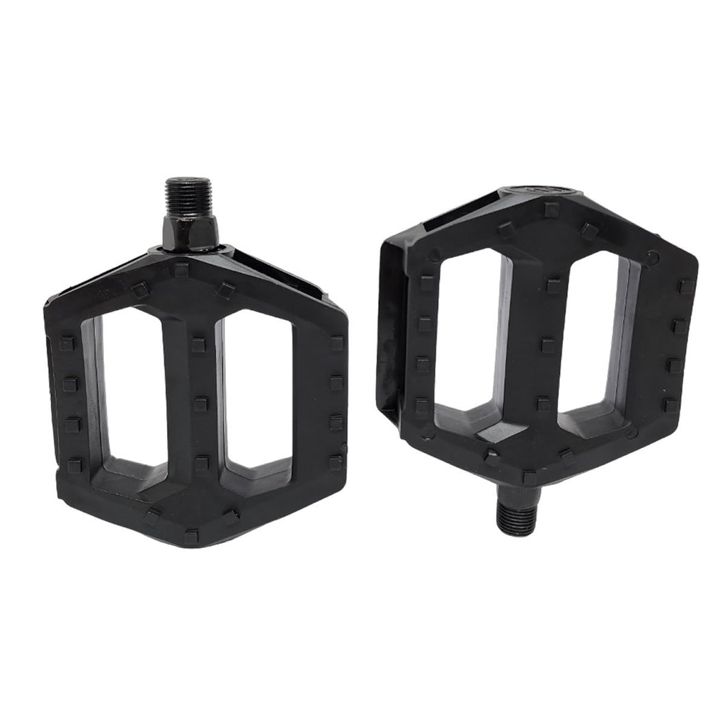 Pedal 9/16 Hp Plataforma Em Nylon Com Buxa Du Ligth