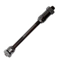 EIXO TRASEIRO 10X145MM FURADO P/ BLOCAGEM (10X145MM) - PRETO