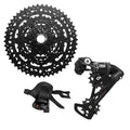 KIT UPGRADE SUN RACE 9V CAMBIO, ALAVANCA E CASSETE 11/50D - PRETO