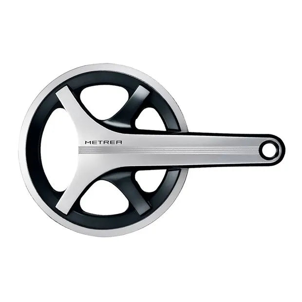 PEDIVELA SHIMANO METREA FC-U5000 42D 175MM INTEGRADO 11V - PRATA/PRETO