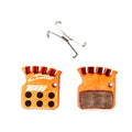 PASTILHA FREIO ALLIGATOR TURBO SEMI METÁLICA, EM ALUMÍNIO C/ ALETAS P/REFRIGERAÇÃO, P/AVID/SRAM LEVEL(ULTIMATE E TLM), R