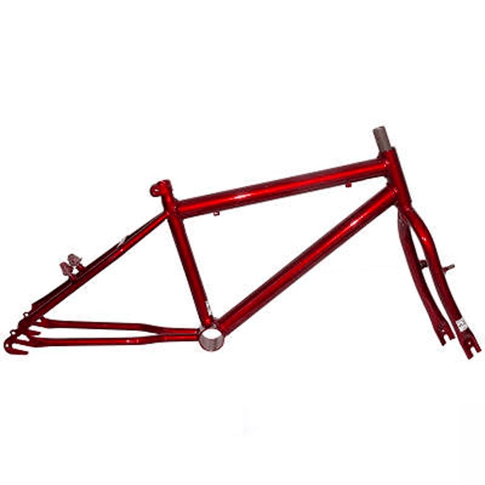KIT 20 QUADRO/GARFO AÇO SAMY MASCULINO - VERMELHO
