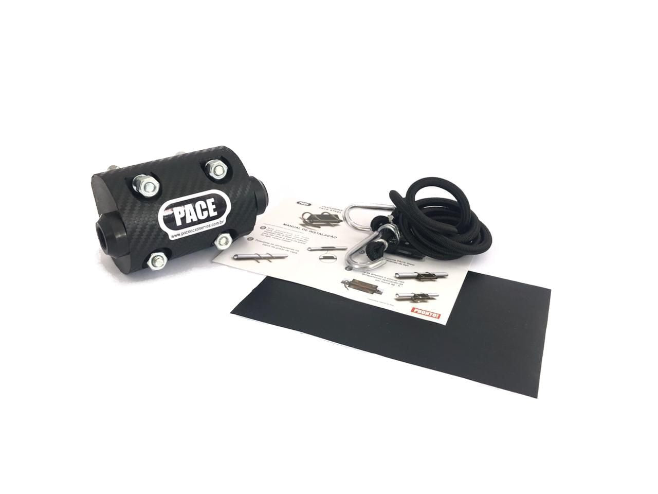 TRANSBIKE PACE PARA GRADE VIGIA PICK-UP CARBON EIXO 12X100MM