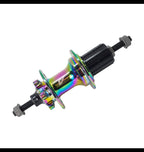 CUBO TRASEIRO VELOFORCE BARULHENTO 12V 10X135MM 36 FUROS EIXO MACIÇO RAINBOW