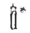 SUSPENSÃO DE BICICLETA 29 AHEAD SUNTOUR XCM32 TAPERED 100MM BOOST 110X15MM TRAVA REMOTA - PRETO - TAPERED