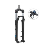 SUSPENSÃO DE BICICLETA 29 AHEAD SUNTOUR XCM32 TAPERED 100MM BOOST 110X15MM TRAVA REMOTA - PRETO - TAPERED