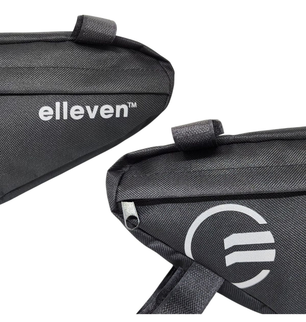 BOLSA DE QUADRO FRONTAL ELLEVEN 1,2LT IMPERMEÁVEL PRETA