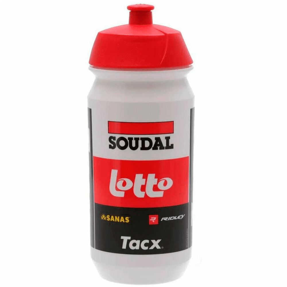 Caramanhola Tacx Shiva Lotto - Branco/Vermelho - 500ml