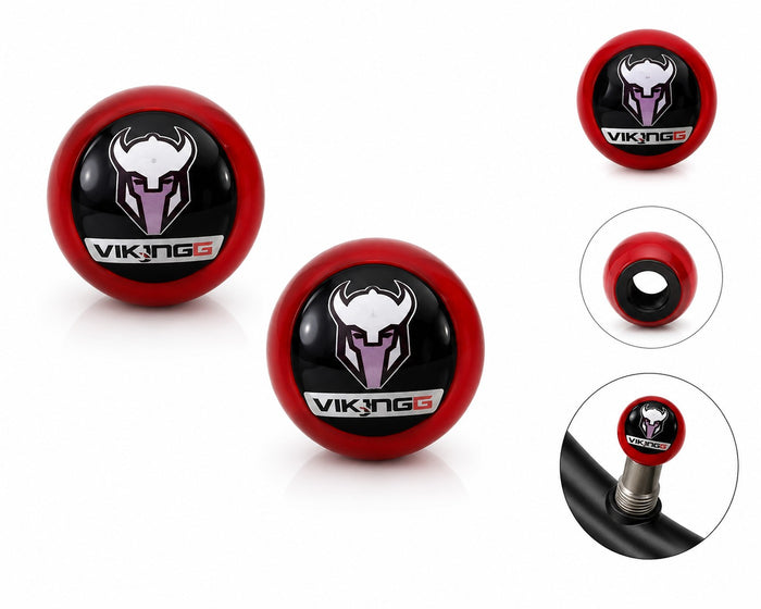 Tampa De Valvula Bolinha - VIKINGX VERMELHO
