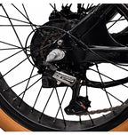 BICICLETA ELETRICA E-BIKE GALAXY 20X4.00 7V MOTOR 750W BATERIA 15.6AH 48V PRETA