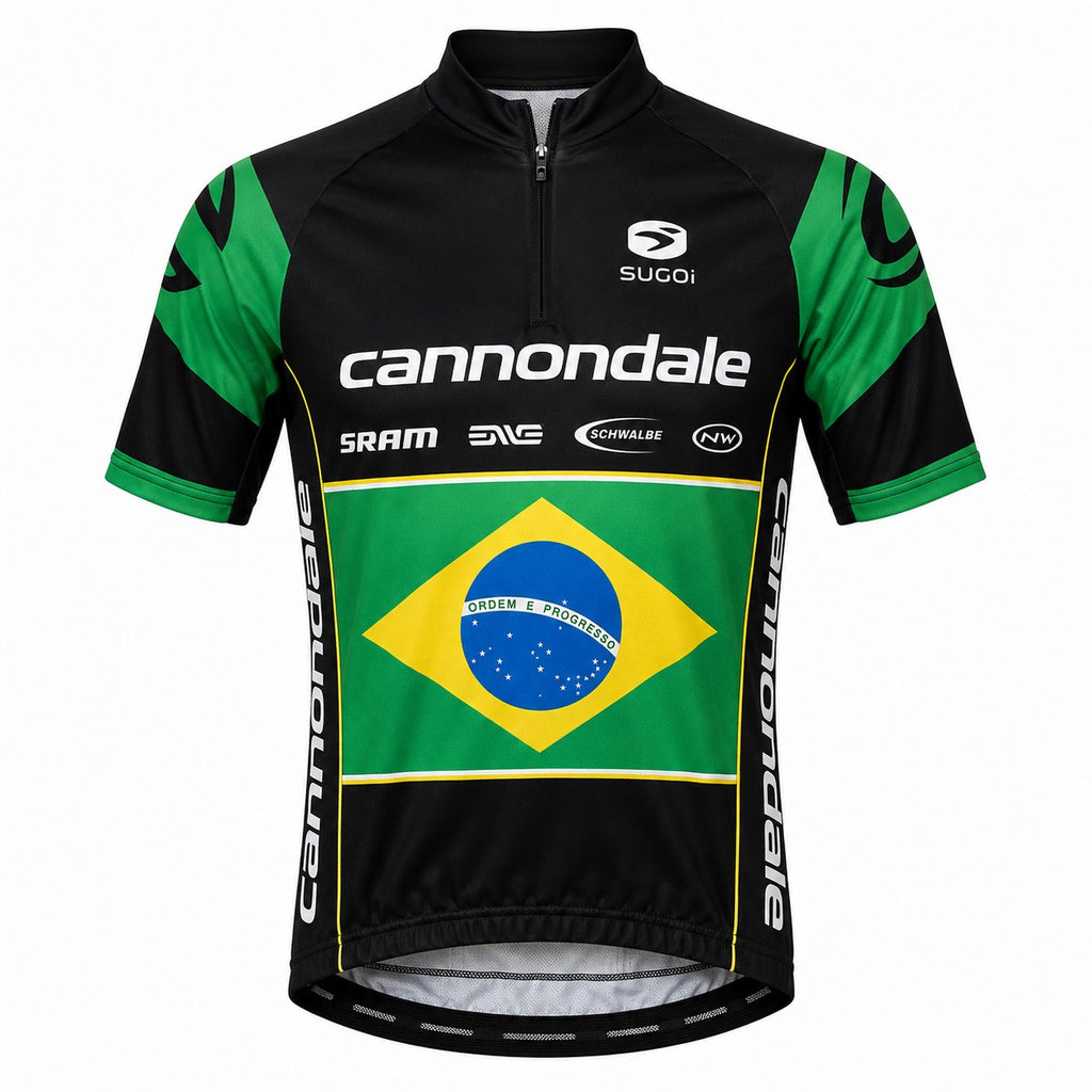 CAMISA CICLISMO REFACTOR BRASIL CANNONDALE