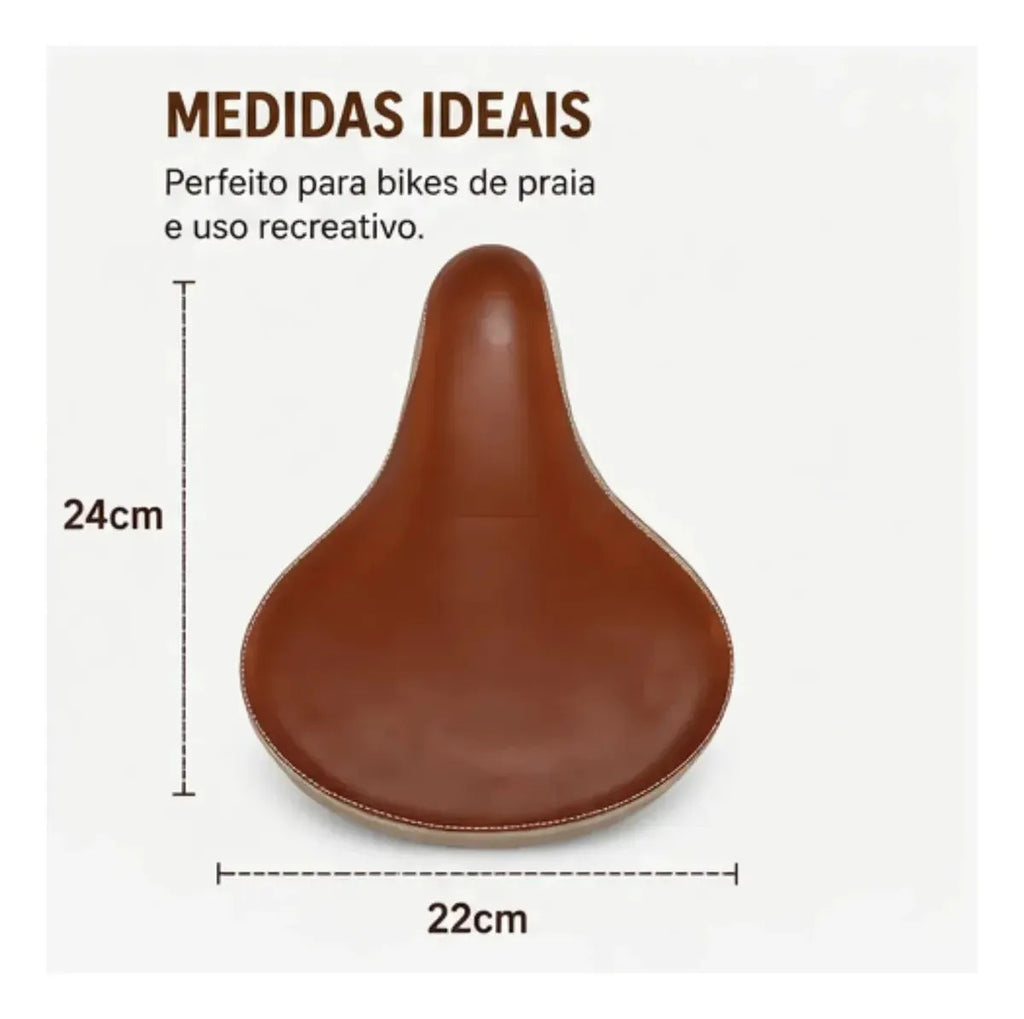 Selim Elleven Beach 2 Molas 250 x 220 mm - Marrom/Bege