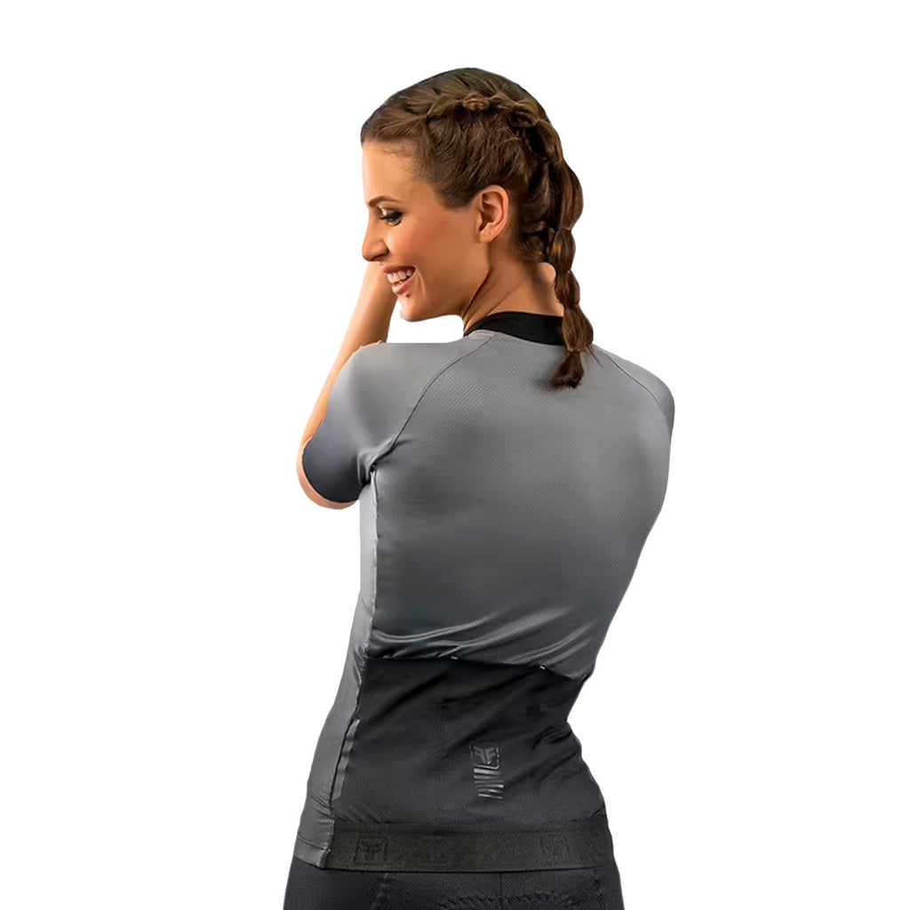 CAMISA CICLISMO FREE FORCE START ALL FIT FEMININA - CINZA - GG