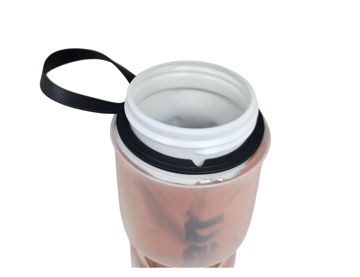 GARRAFA ISOTÉRMICA EL 710ML BICO COM TAMPA LARANJA/BRANCA
