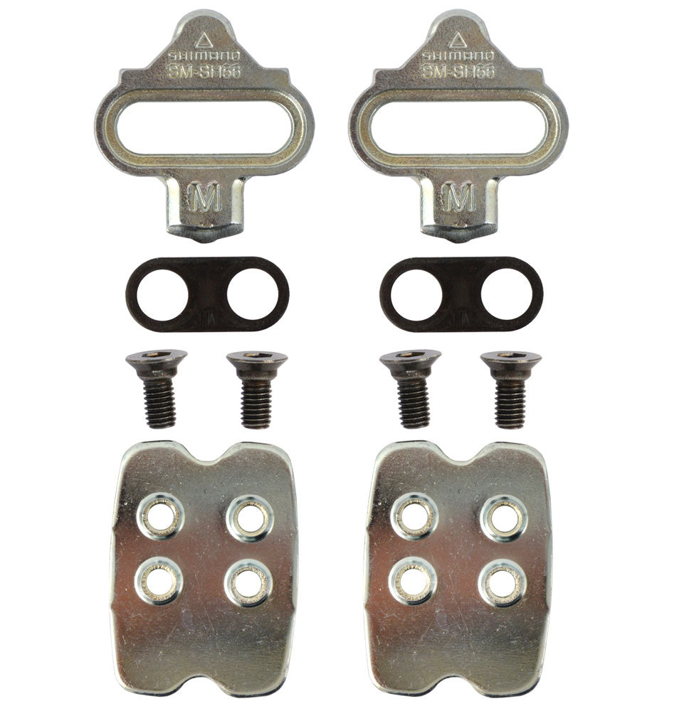 TAQUINHO P/ PEDAL CLIP SPD SHIMANO SH56 MULTIDIR. C/ PORCA DE TACO (ISMSH56A) - POLIDO