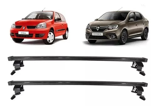 RACK DE TETO LONG LIFE LIGHT RENAULT CLIO HATCH/SEDAN - 4P 2000+ SYMBOL 2009+ (5031)