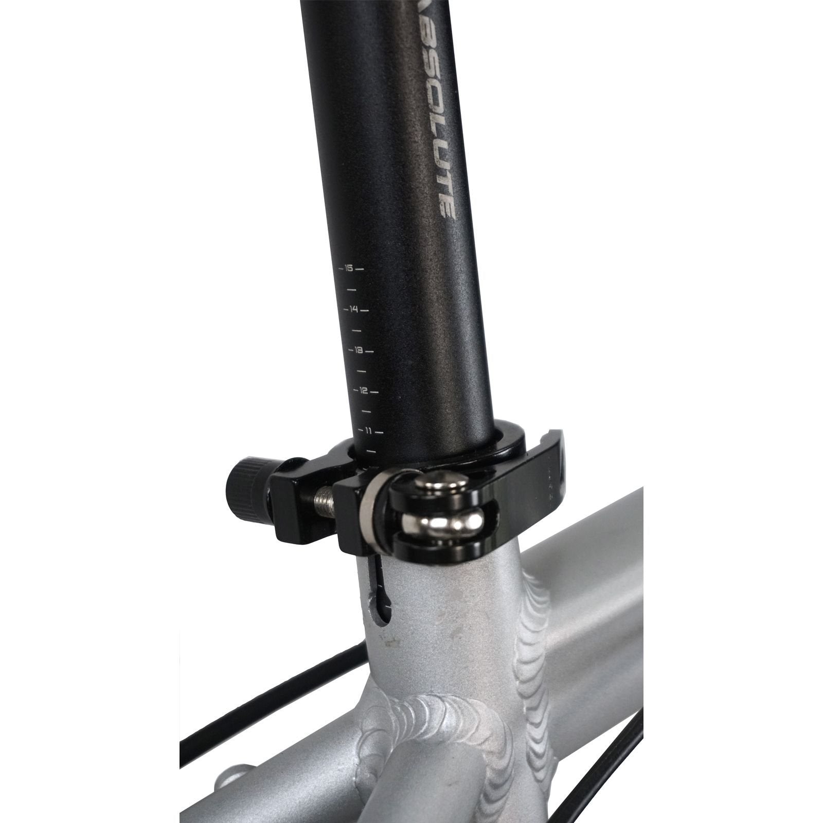 BICICLETA 29 ABSOLUTE WILD PRO 11V HIDRÁULICO C/ TRAVA - PRATA/VERDE - (M - 17)