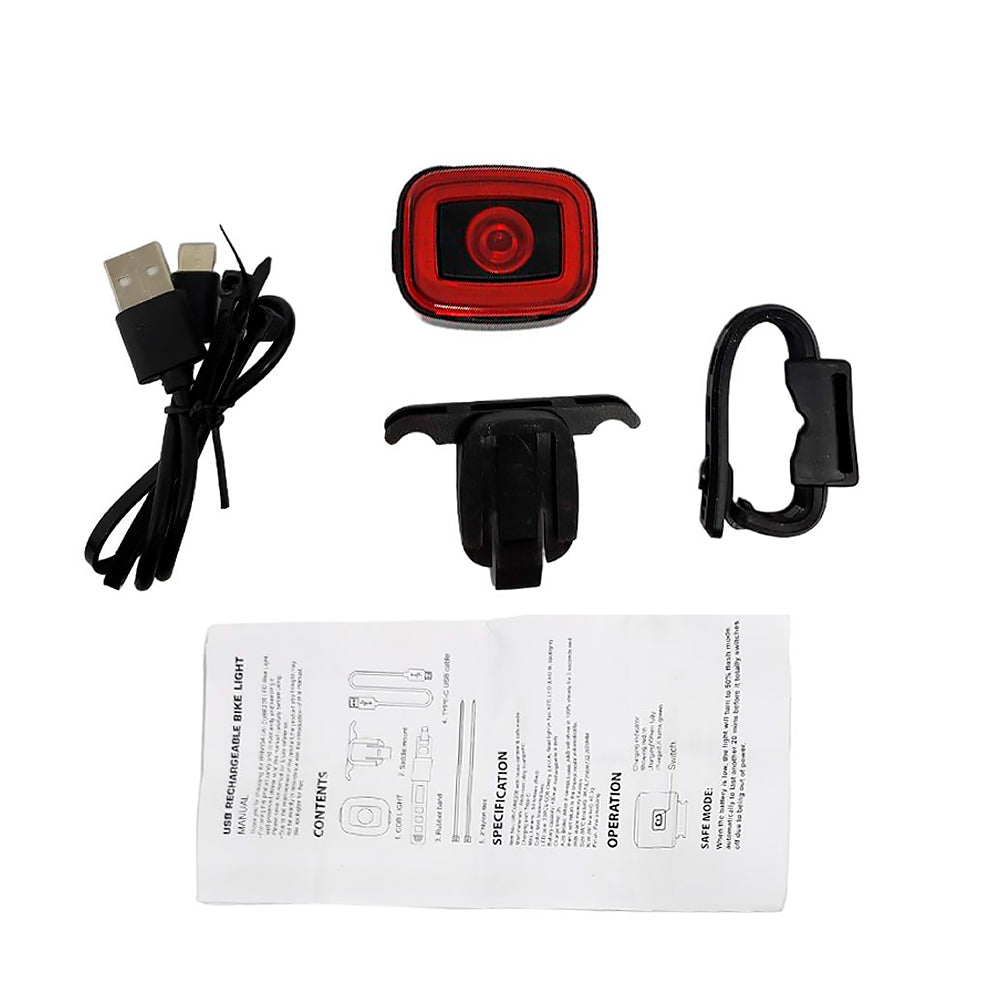 Vista Light Elleven Com Alerta De Frenagem 70 Lumens - Preto