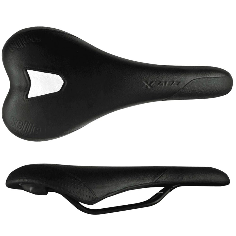 SELIM SELLE ITALIA X BASE - PRETO/BRANCO