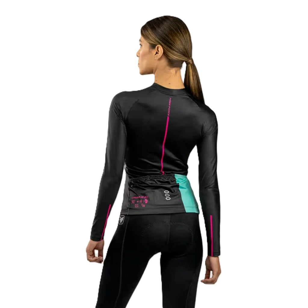 Camisa Cic. Feminino Manga Longa Free Force Training Blur