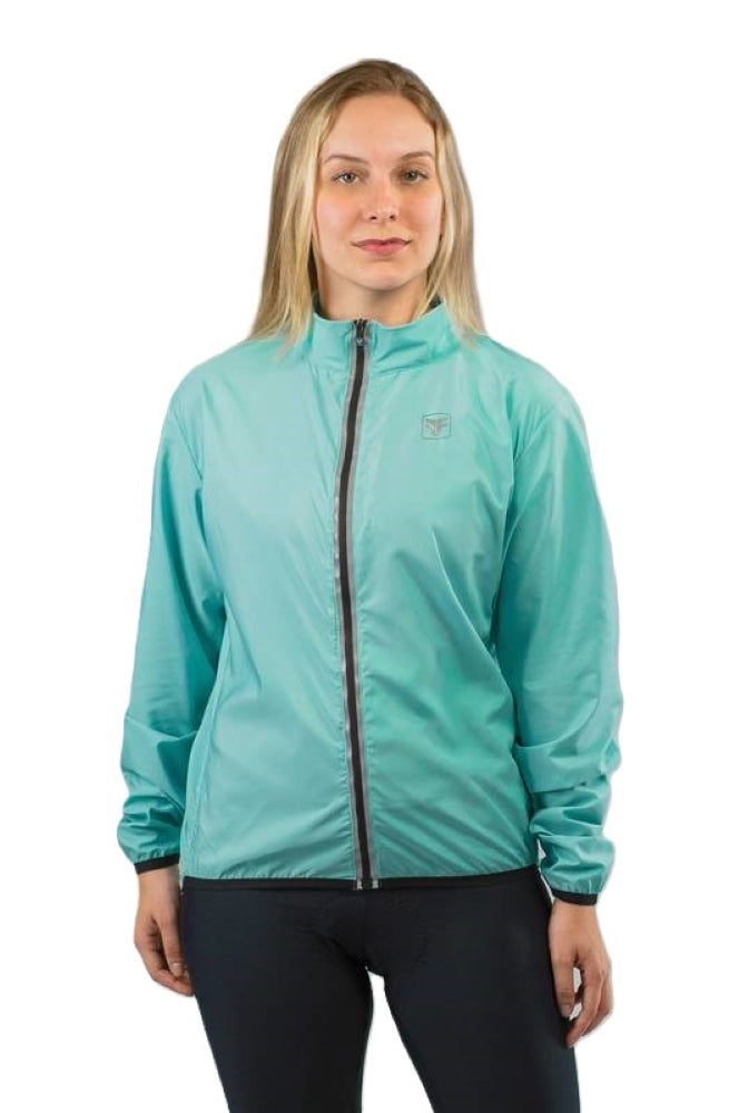 Jaqueta Corta Vento Free Force Classic Feminina - TURQUESA / GG