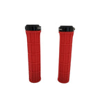 MANOPLA ELLEVEN MTB PRO C/ TRAVA 130MM VERMELHO