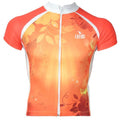 CAMISA CICLISMO LET GO FLORES - LARANJA - PP