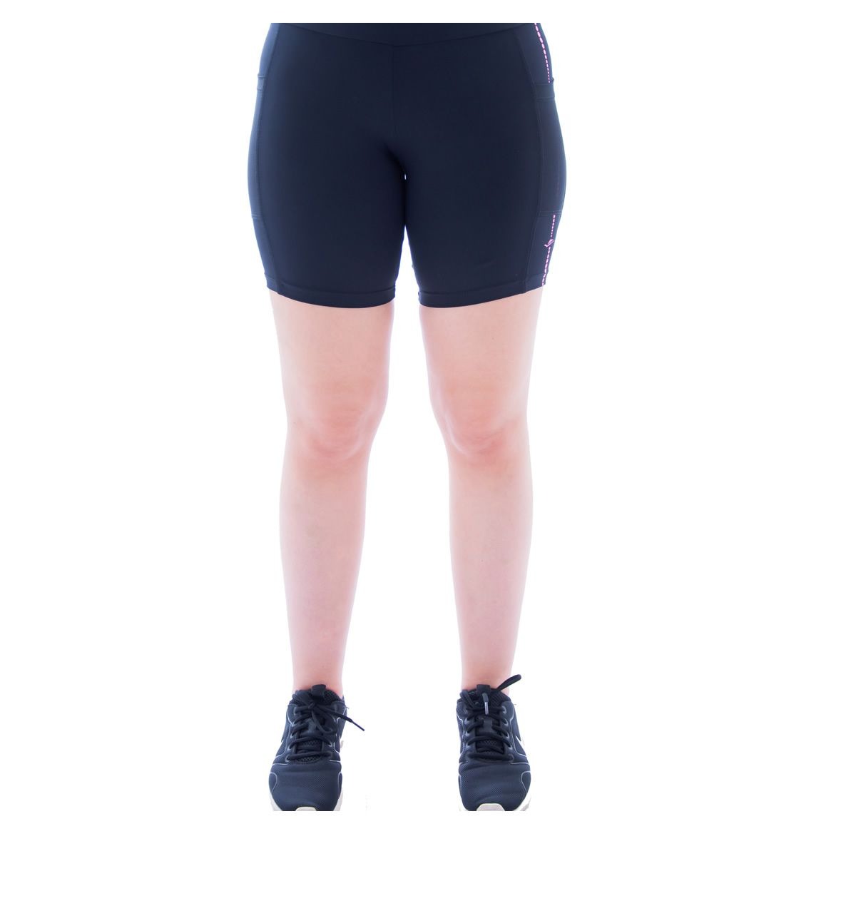 Bermuda ELITE Feminina P/ Ciclista COLORS/UV PROTECTION M PRETO