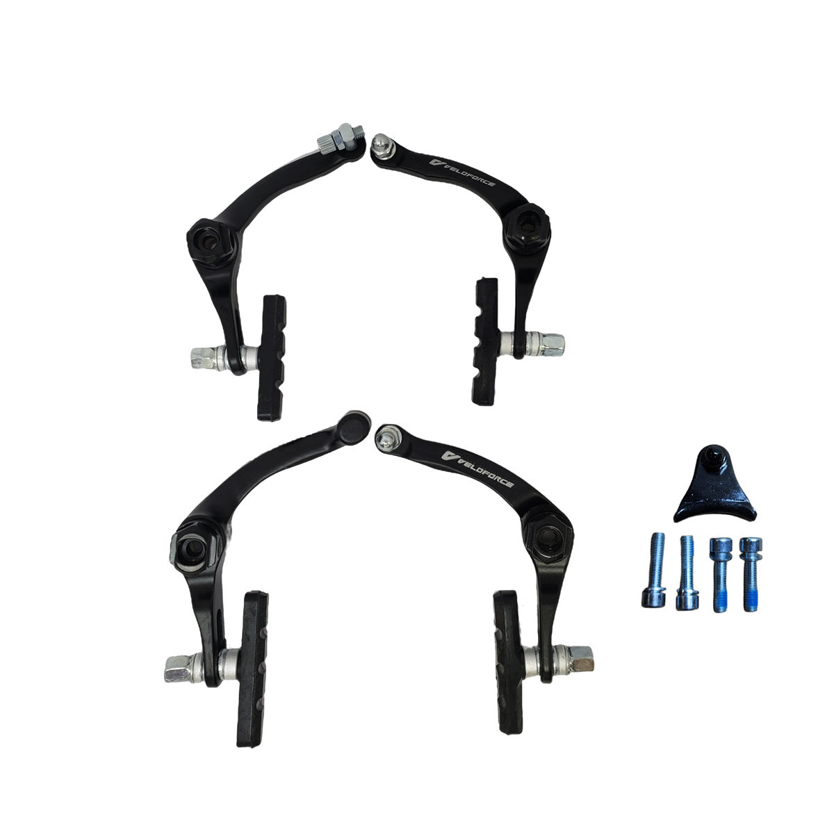 FREIO U-BRAKE BMX VELOFORCE ALUMÍNIO PRETO