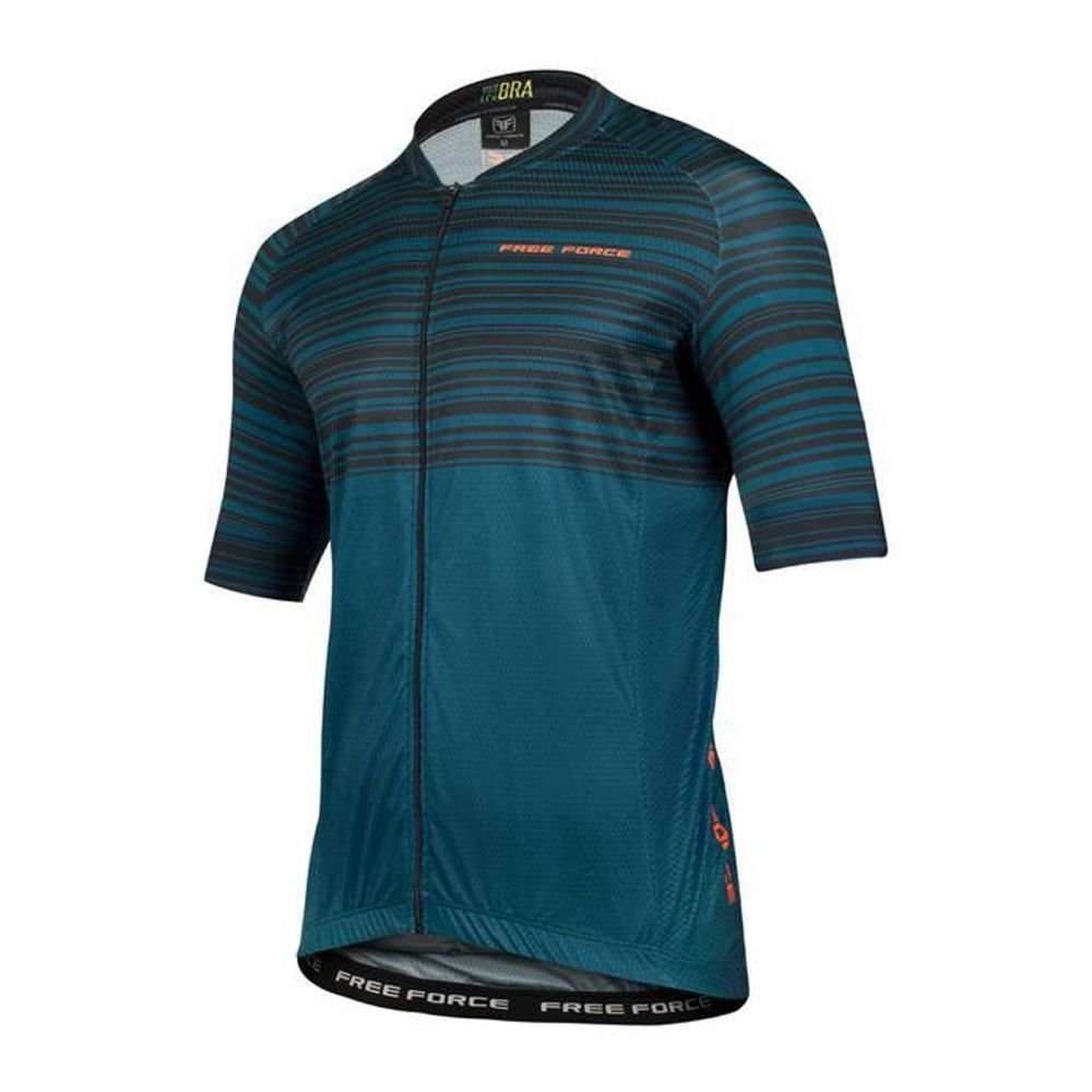 CAMISA CICLISMO FREE FORCE SPORT AZURE