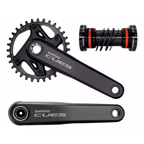 PEDIVELA shimano CUES FC-U6000 32D 175MM 9/10/11V c/ mov central BB-MT501