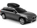 BAGAGEIRO MALEIRO DE TETO THULE FORCE XT M 400L 75Kg BAÚ RÍGIDO PRETO