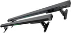 RACK DE TETO LONG LIFE AÇO P/ FURGÕES E VANS FURA TETO - BARRA 1200 MM / JAC T8 (VAN1.2) - PRETO