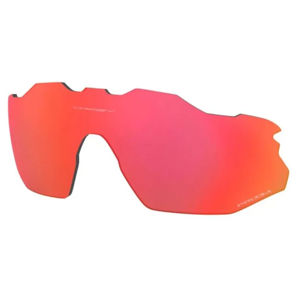 LENTE OAKLEY RADAR EV ADVANCER PRIZM TRAIL TORCH - VERMELHO