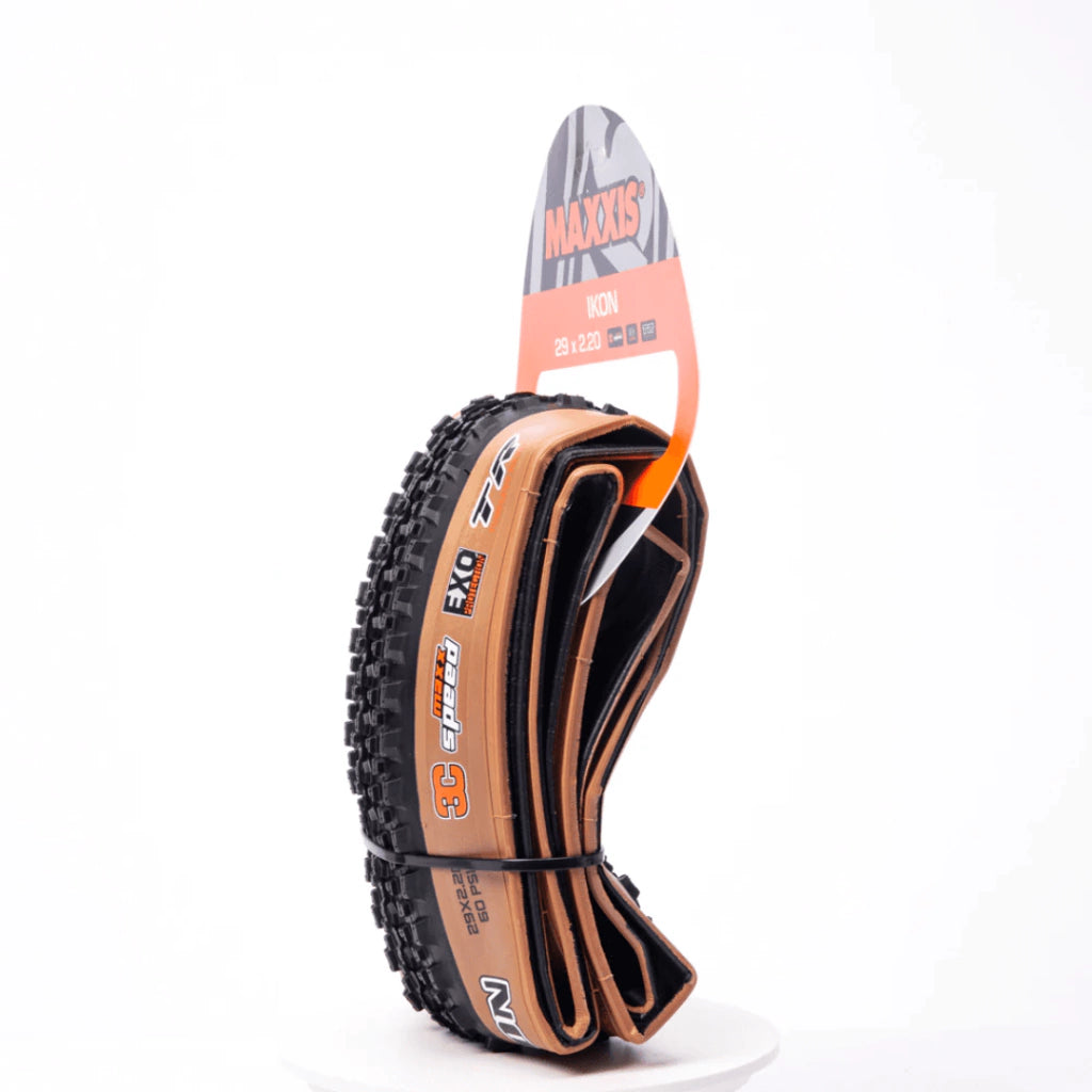 PNEU 29X2.20 MAXXIS IKON 3C MAXX SPEED EXO TR TAN WALL FX MARROM