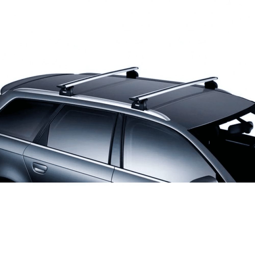 BARRA DE RACK DE TETO THULE ALUMÍNIO WING BAR 108CM - 960 - PRATA