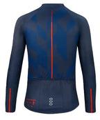Camisa Cic. Manga Longa Free Force Training Motion  Azul - G