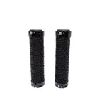 MANOPLA MTB EM EVA COM TRAVA 130MM RELEVO ELLEVEN PRETA