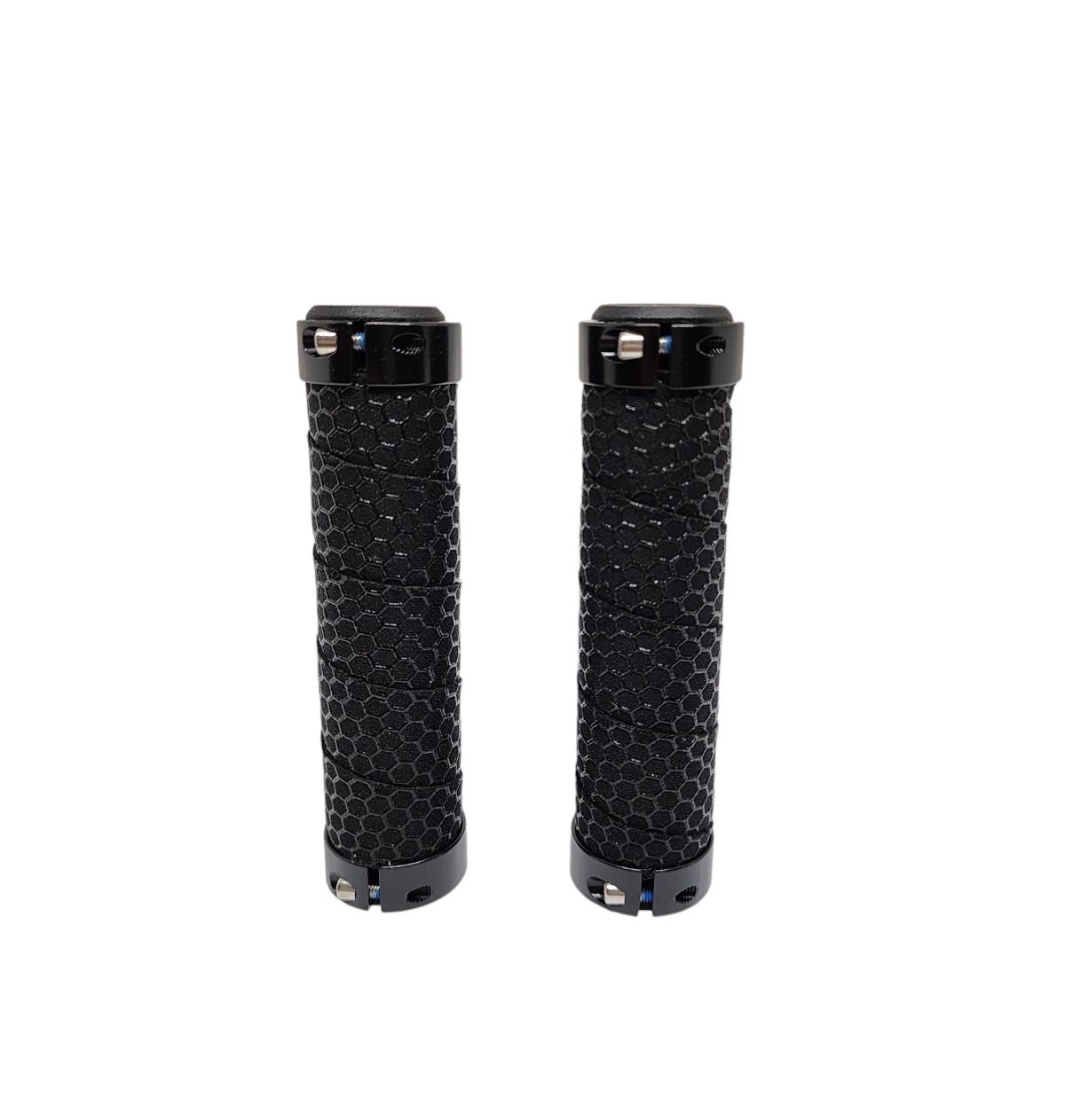 MANOPLA MTB EM EVA COM TRAVA 130MM RELEVO ELLEVEN PRETA
