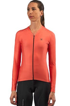 CAMISA DE CICLISMO FREE FORCE FEMININA MANGA LONGA TRAINING LIVING 2024