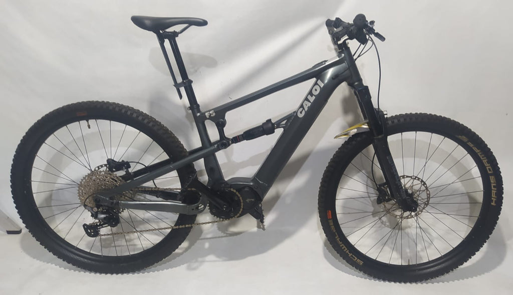 BICICLETA 29 CALOI E VIBE FS ELETRICA SHIMANO DEORE  USADA C/ BATERIA NOVA TAMANHO M - 17