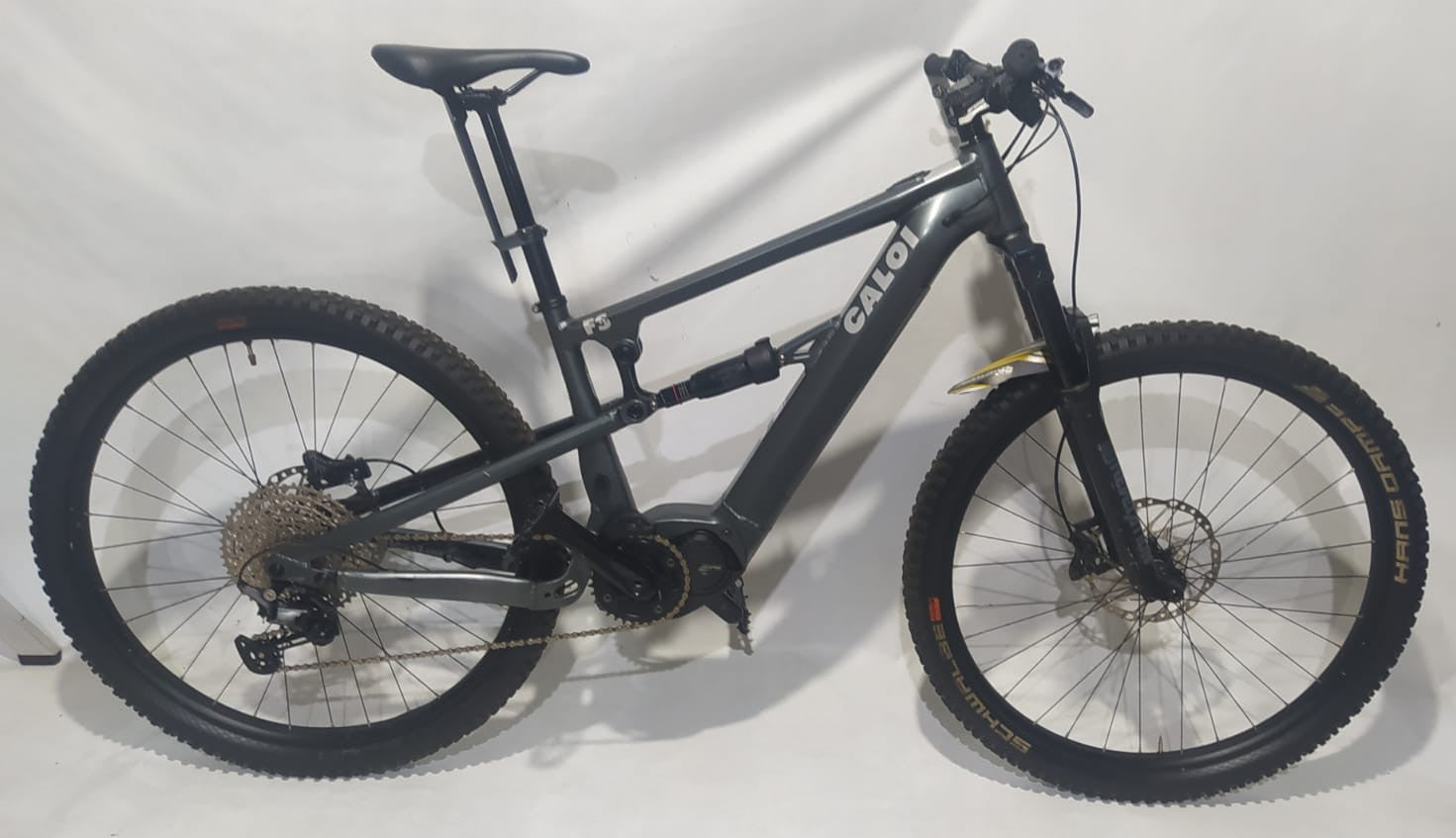 BICICLETA 29 CALOI E VIBE FS ELETRICA SHIMANO DEORE  USADA C/ BATERIA NOVA TAMANHO M - 17