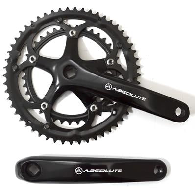 PEDIVELA ABSOLUTE DUPLO SPEED 170MM 39/53 PRETO