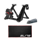 ROLO DE TREINAMENTO ELITE NEW SMART B+ (INTERATIVO) + TAPETE + SUPORTE DE RODA - PRETO