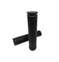 MANOPLA MTB EM EMBORRACHADA 130MM BASIC ELLEVEN PRETO