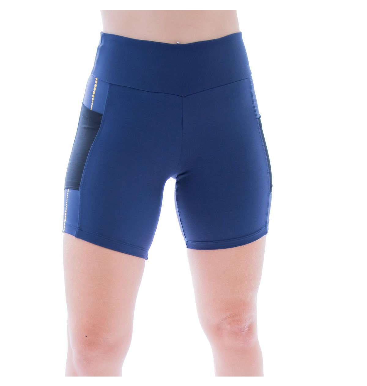 Bermuda ELITE Feminina P/ Ciclista COLORS/UV PROTECTION M MARINHO