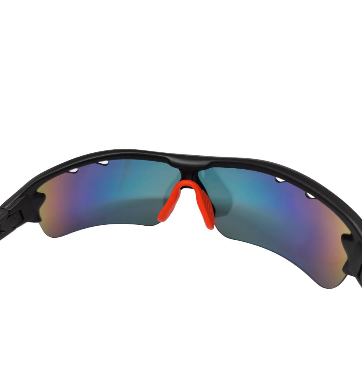 OCULOS CICLISMO ELLEVEN EL50 LENTE POLICARBONATO COLORS UV400 PRETO/VERMELHO